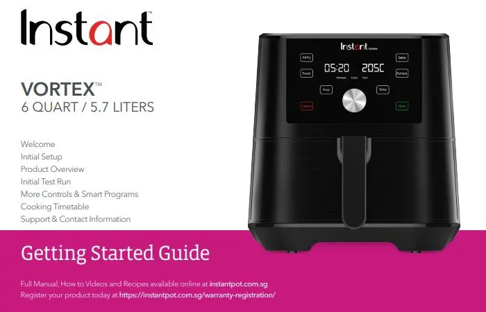 Vortex Air Fryer Cover Image