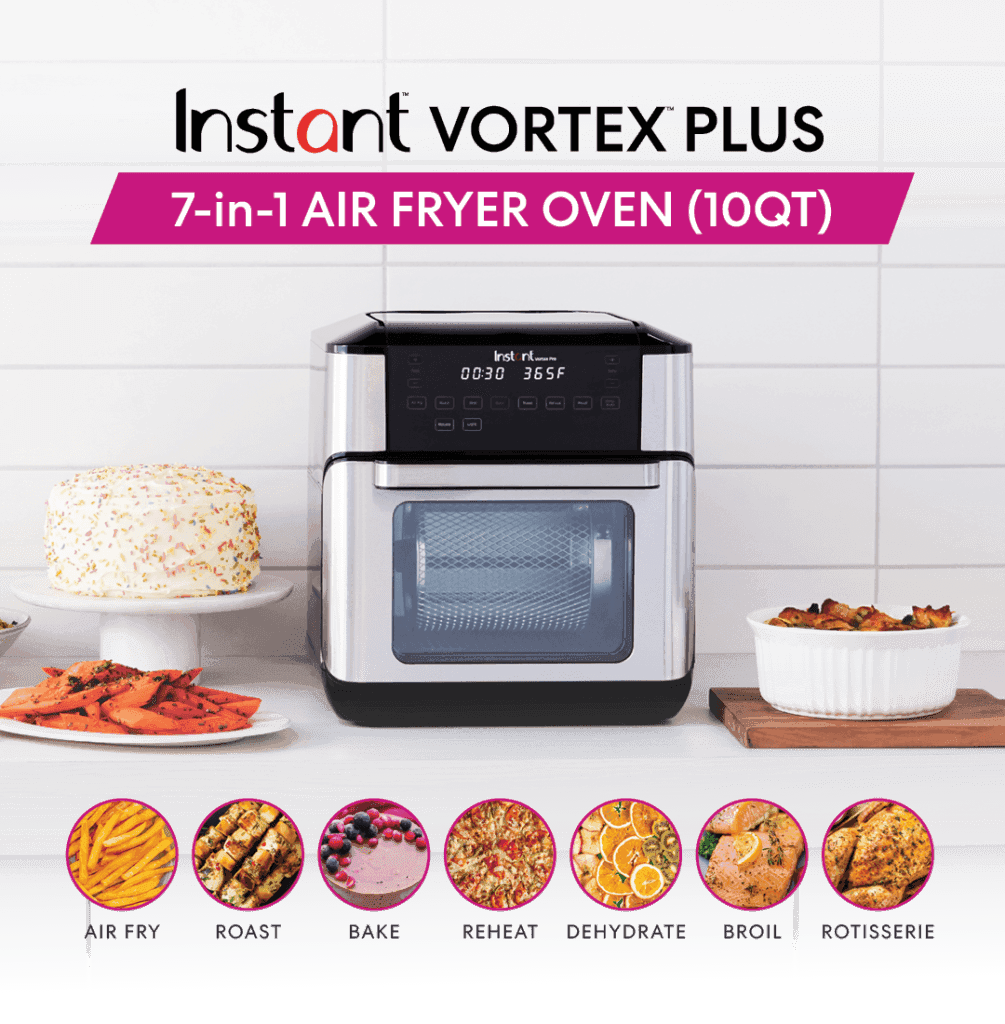 Image for The Much-Awaited Instant Vortex Plus Air Fryer Oven Is HERE!